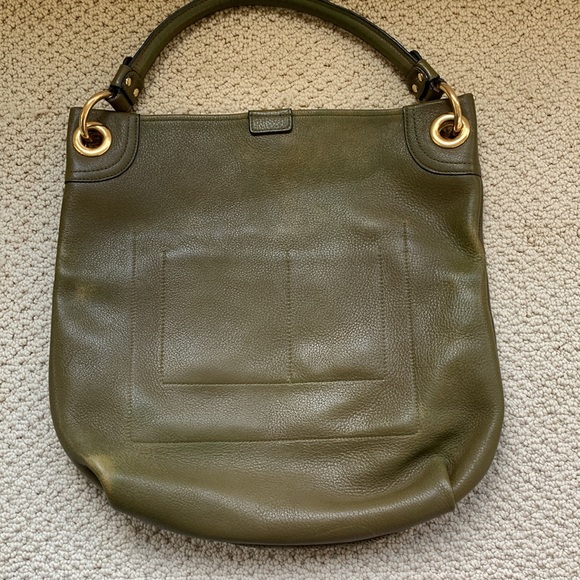 Orla Kiely Bags Orla Kiely Leather 6s Stem Punched Daisy Hobo Bag